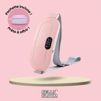 BellyBloom - Ceinture chauffante et massante menstruelle